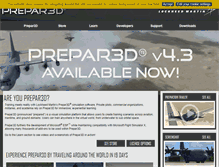 Tablet Screenshot of prepar3d.com